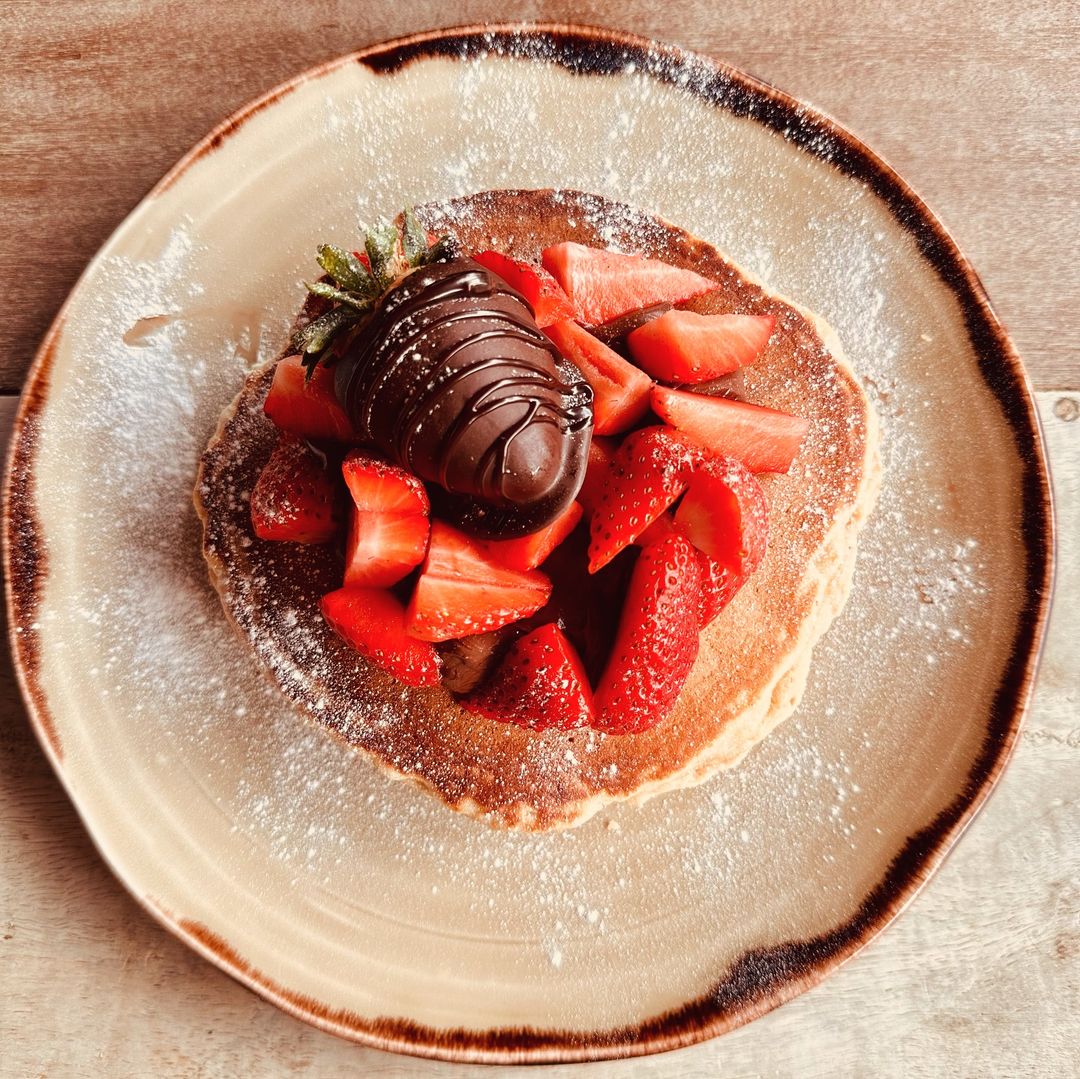 Gluten free pancakes at The Cabin