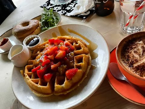 Indulge in the Best Waffles at The Cabin: A Sheffield Delight